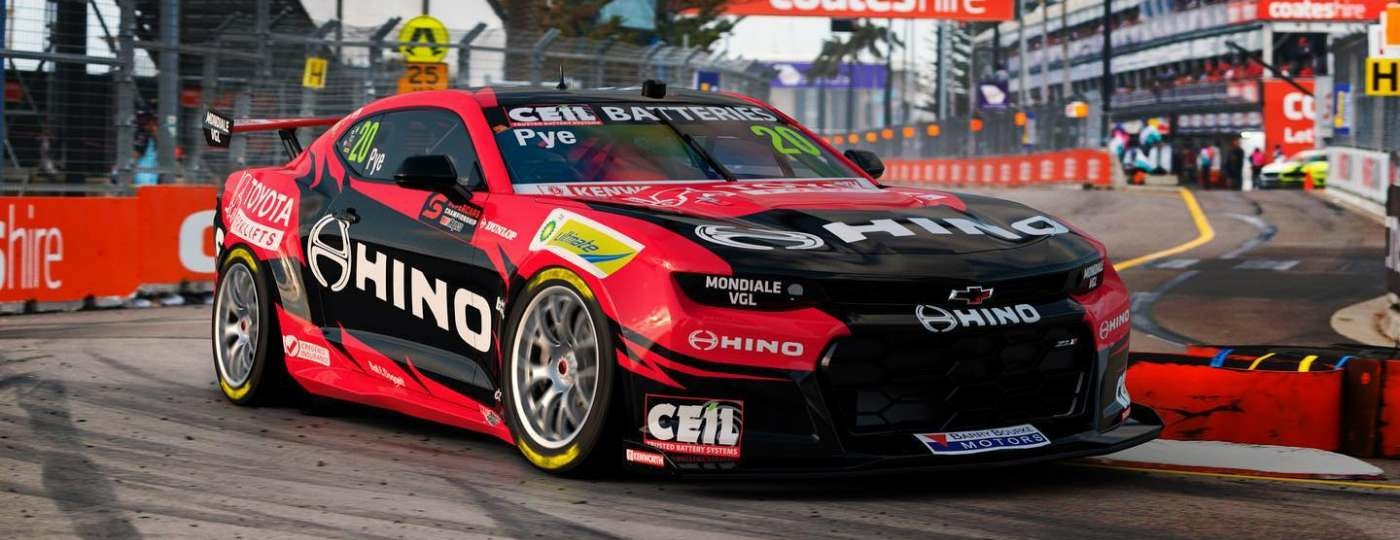 hino racing camaro gen3 supercar