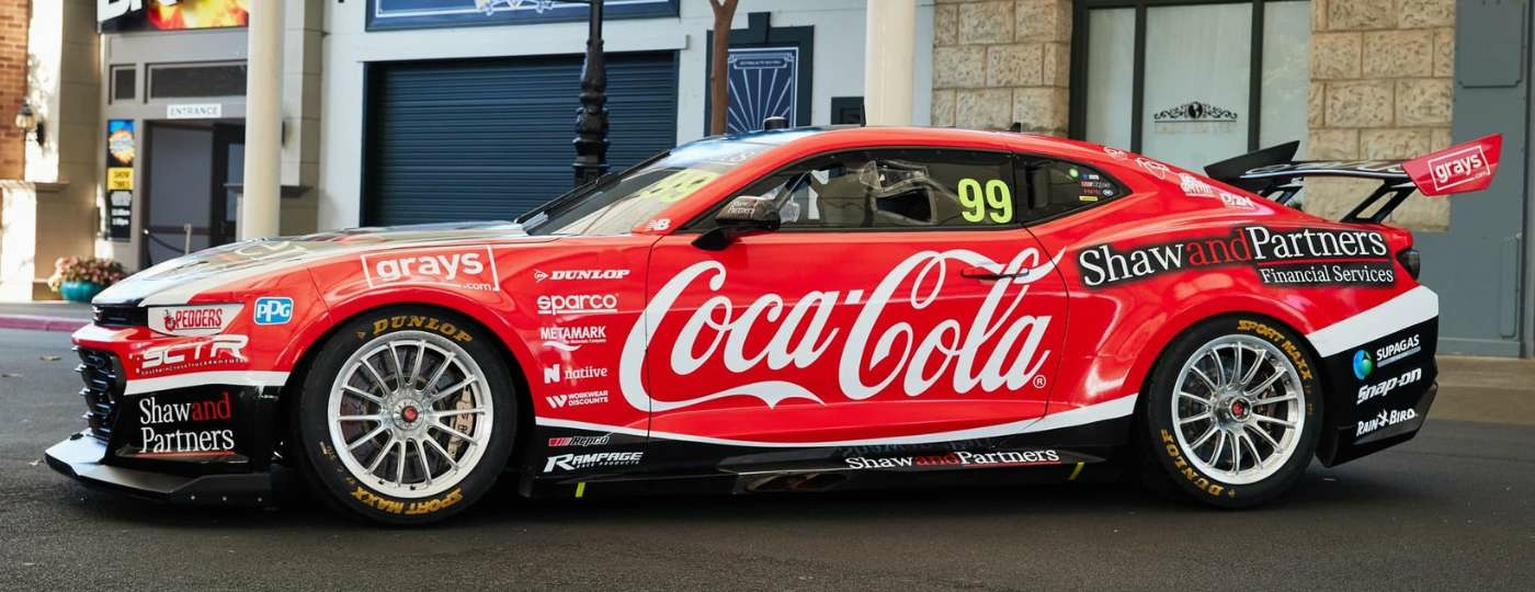 Coca-Cola Racing Camaro - gen3 supercar - Erebus Racing