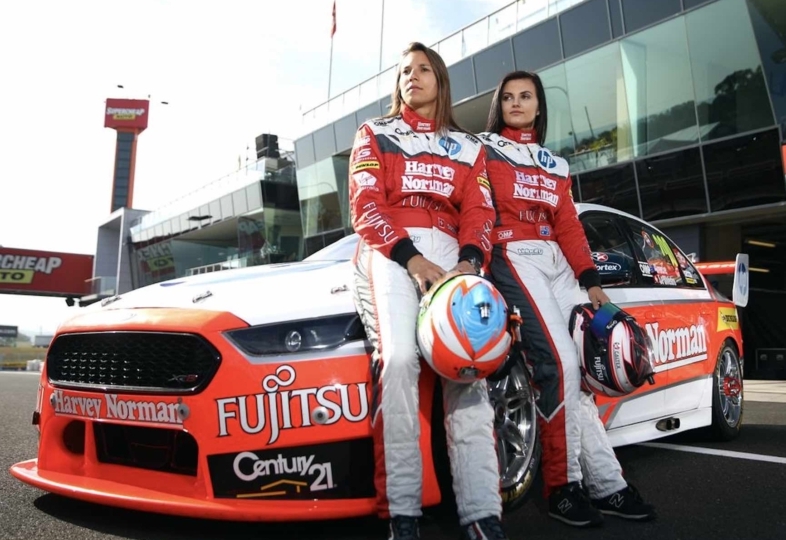 Female NASCAR drivers on the challenges in competing in the male