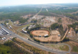 Hidden Valley Raceway Birdseye View Aerial Fastrack V8 Supercar circuit track Darwin Australia