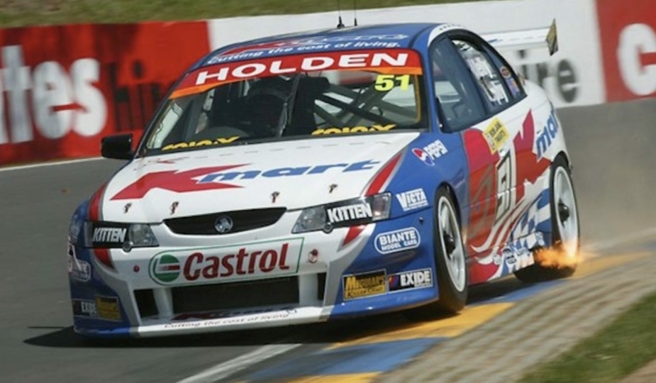 Greg Murphy’s car Lap of the Gods Kmart Commodore VY