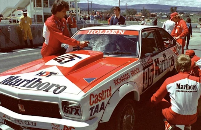 Peter Brock and Jim Richards bathurst win Holden LX Torana SS A9X Hatchback
