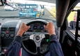 Fastrack V8 Race Driver behind the wheel at Symmons Plains Hobart
