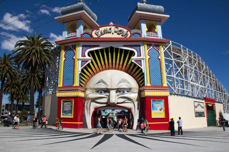 Things to do in Melbourne - Luna Park St Kilda